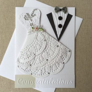Wedding card ideas for handmade cards and card making